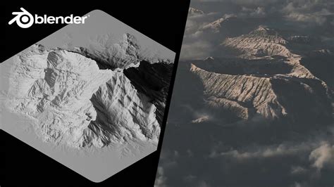 Best Way To Create Landscapes In BLENDER World Creator Height Maps