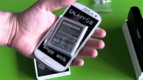 Samsung Galaxy S3 Unboxing Youtube