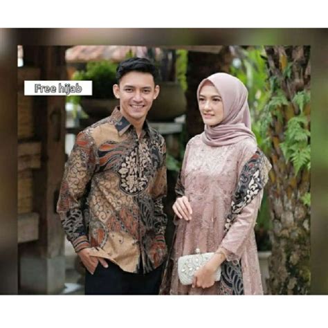 Jual Set Kebaya Mega Nude Kebaya Kondangan Kebaya Tunangan Shopee Indonesia