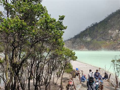 Kawah Putih White Crater Ciwidey Bandung Indonesia Editorial Photo