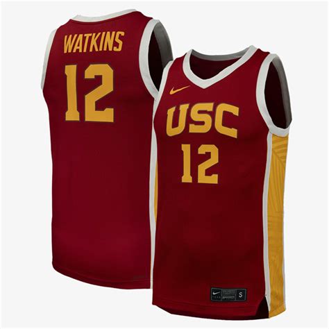 Juju Watkins Usc Trojans Crimson Jersey All Stitched