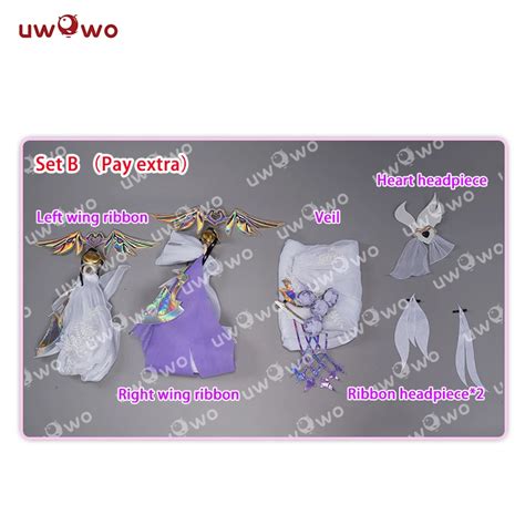 Pre Sale Uwowo Game Honkai Impact 3 Elysia Cosplay Wings Set Herrscher