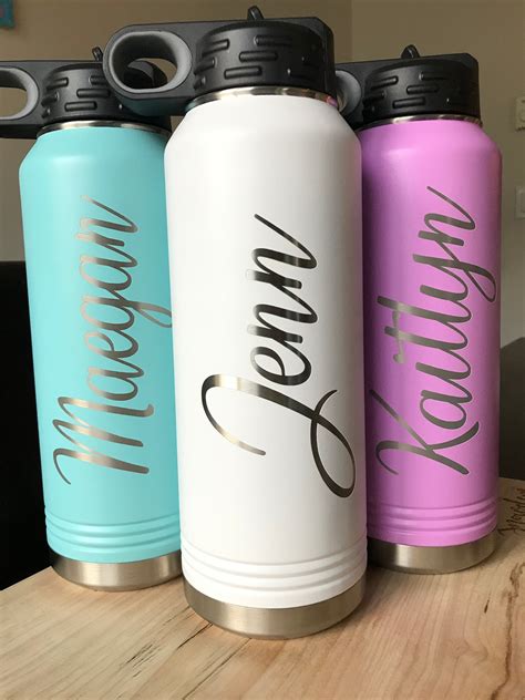 Personalized Water Bottles Etsy Canada