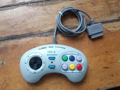 Controle Turbo Tpc Dynacom Para Super Nintendo Mercadolivre