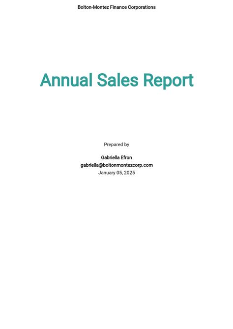 Annual Report Templates In Microsoft Word Doc