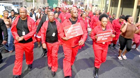 ‘eff Will Bring Sa To A Standstill On March 20