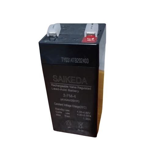 Jual Baterai Timbangan Digital 4V4.5AH Saikeda | Shopee Indonesia