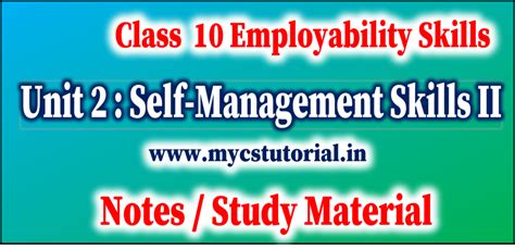 Class Employability Skills Mcq Question Answer Question Bank And