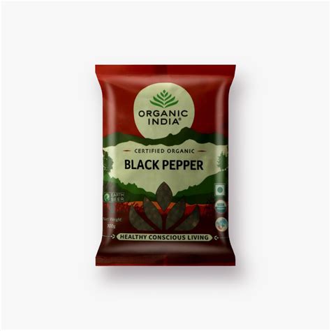 Buy Organic India Black Pepper 100gm Ayurhub