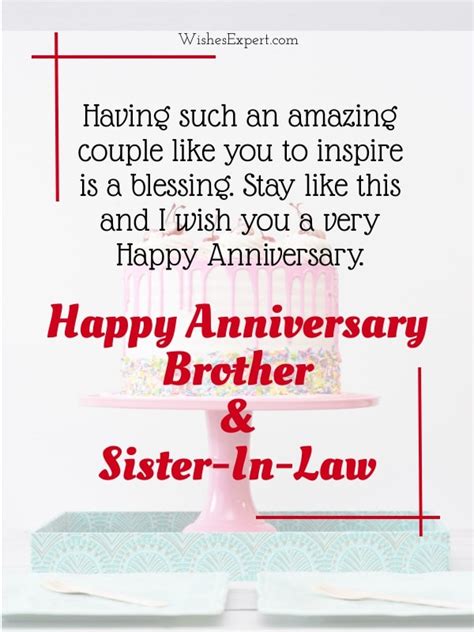 25 Wedding Anniversary Wishes For Brother