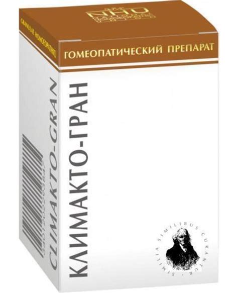 Аналоги препарату Клімакт-гран гранули, 10 г - Национальный ...