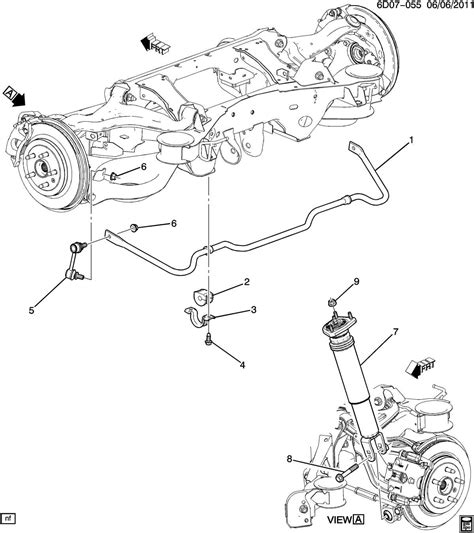 Exploring The 2011 Cadillac Srx Front Suspension Diagram Of Essential Parts