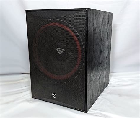 Cerwin Vega Xls S Front Firing Powered Subwoofer Reverb