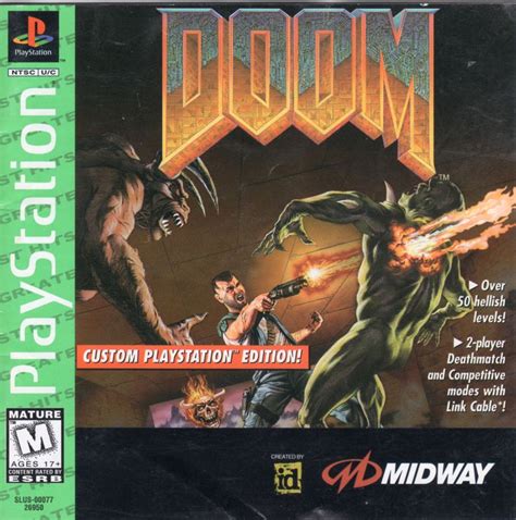 Doom 1995 Box Cover Art Mobygames