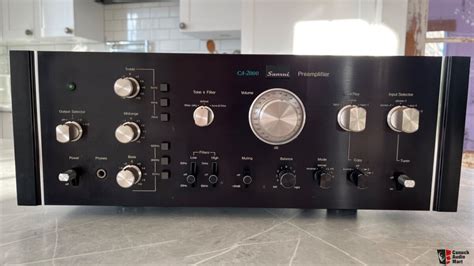 Sansui Ca Preamp Warranty Very Nice Fit Ba Ba Can Ship