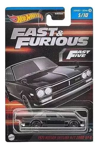 Hot Wheels Velozes E Furiosos Nissan Skyline Gt R Brian Frete Gr Tis