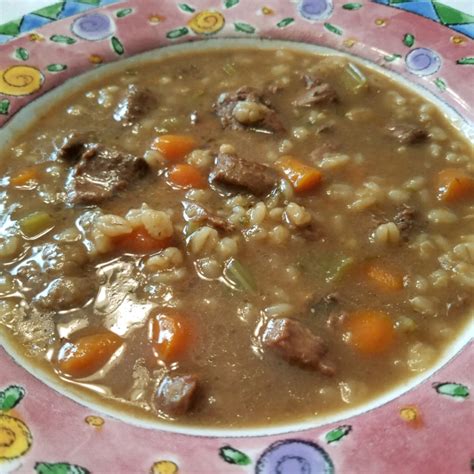 Slow Cooker Beef Barley Soup Allrecipes At Tim Lewis Blog