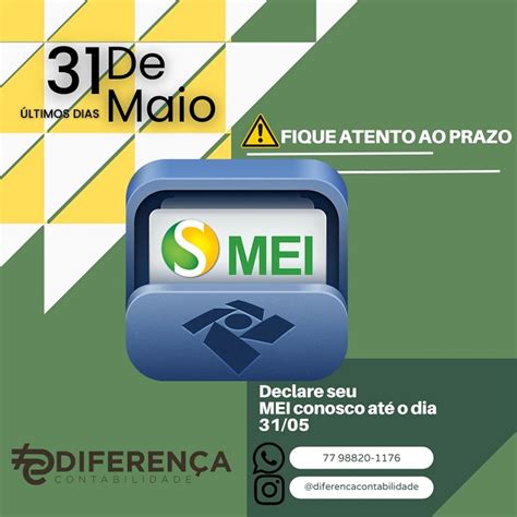 Urgente Ltimos Dias Para A Declara O Anual Do Mei O Prazo Se