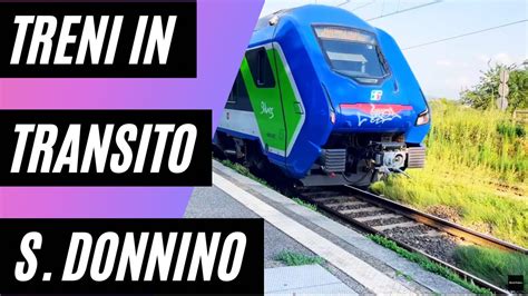 Treni In Transito Nella Perdizione Stazione Di San Donnino Fi