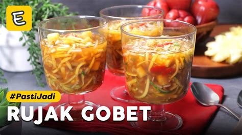 Resep Rujak Gobet YouTube