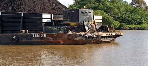 Insiden Kapal Tongkang Tabrak Jembatan Gunung Tabur Pihak Kapal Siap