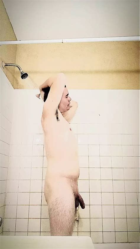 Taking A Shower Gay Amateur Amateur Porn Feat Faggot Luke Xhamster