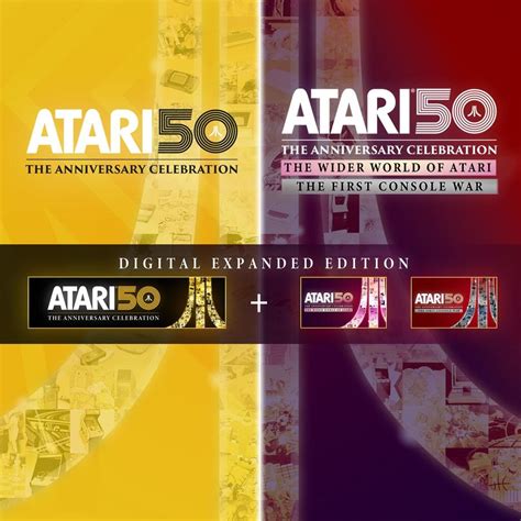 Atari The Anniversary Celebration Expanded Edition Box Shot For