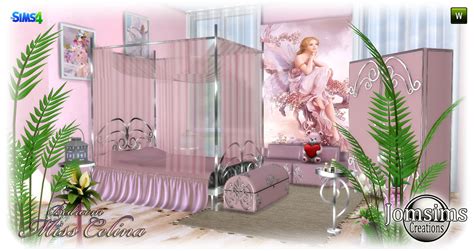 Sims 4 Ccs The Best Bedroom By Jomsims