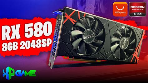 COMPREI A RX 580 8GB 2048SP MAIS BONITA DO ALIEXPRESS ELSA YouTube