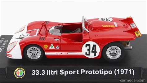 EDICOLA ALFAC051 Scale 1 43 ALFA ROMEO 33 3 LITRI SPORT PROTOTIPO N