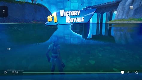 PRIMUL MEU MECI DE Fortnite Pe TELEFON VICTORIEEE YouTube