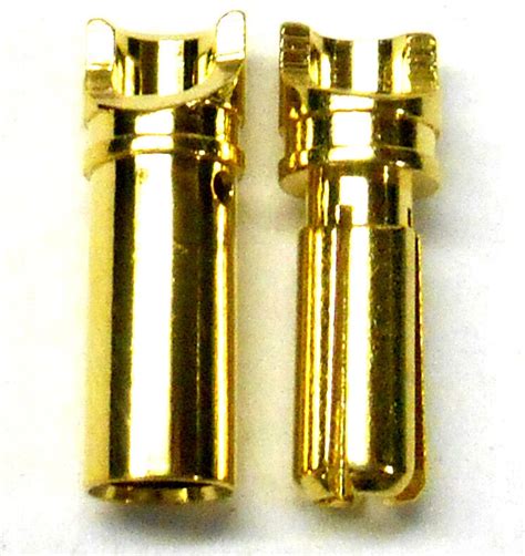 C0353 RC Connector 3 5mm Gold Plated Male And Female Bullet Banana X 1