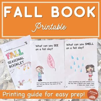 My Fall Book Printable Prntbl Concejomunicipaldechinu Gov Co