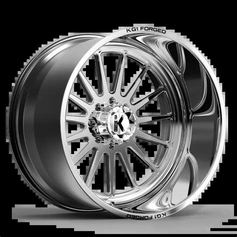 26x14 Kg1 Forged Kf016 Rays Polished Forged Wheels 8x180 76mm Set Of