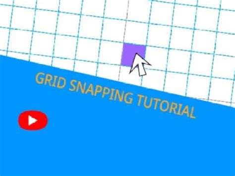 Scratch Grid Snapping Tutorial Youtube