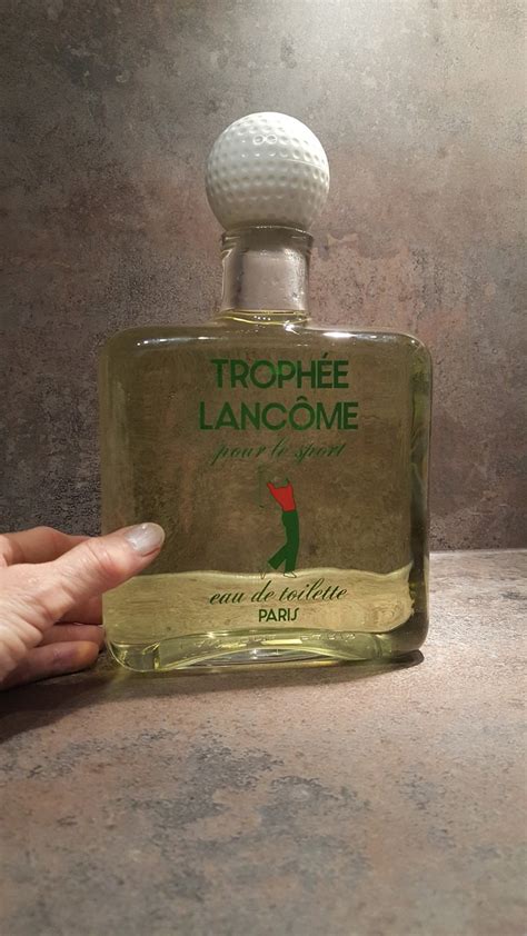 Flacon G Ant De Parfum Factice Troph E De Lanc Me Parfumerie Etsy France