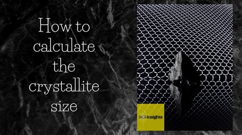 How To Calculate Crystallite Grain Size Using Scherrers Equation And