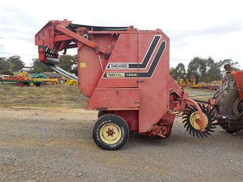 John Shearer Gehl Round Baler Jhmd Just Heavy Equipment