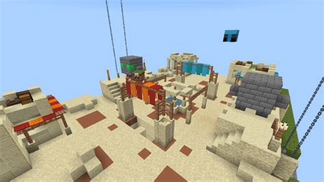 BLOCK BATTLES Minecraft Map