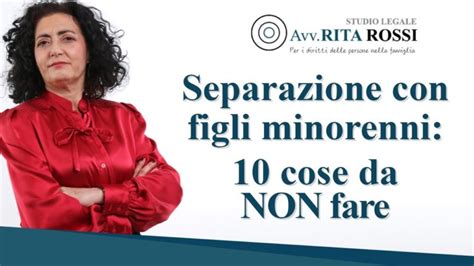 Tempo Minimo Per Il Divorzio Dopo Separazione Consensuale Con Figli