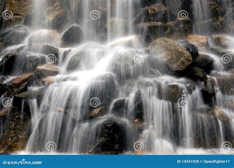 Slow motion blur waterfall stock photo. Image of color - 14341928