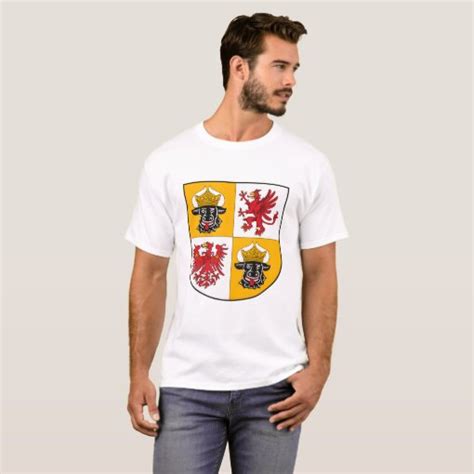 Mecklenburg Vor Pommern Coat of Arms T-shirt | Zazzle