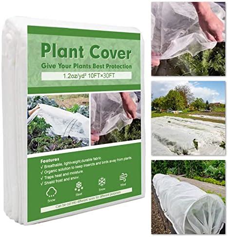 Amazon Garmeinea Plant Covers Freeze Protection Ft X Ft