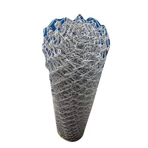 Galvanized Iron Gi Chain Link Mesh Height Feet Mesh Size X