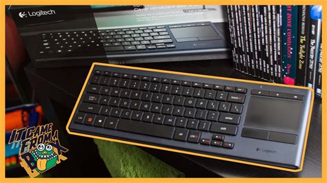 Logitech Illuminated Living Room Keyboard K830 Unboxing And Review