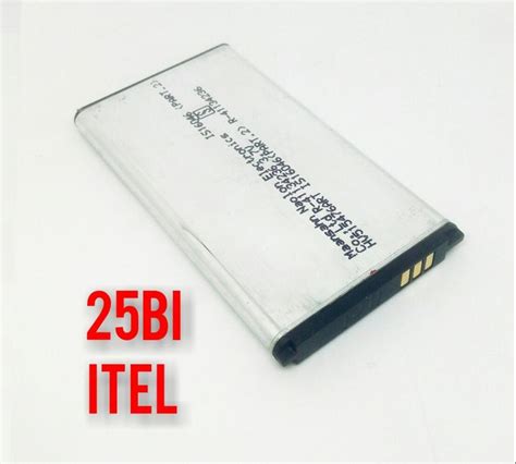 Itel 25BI Mobile Battery Battery Capacity 1800 Mah Voltage 3 7V At