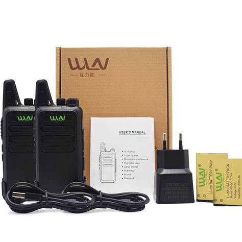 Jual Walkie Talkie 2 Unit HT WLN UHF TwoWay WLN KD C1 CI Handy Talky