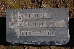 John J Busch 1862 1937 Find A Grave Memorial