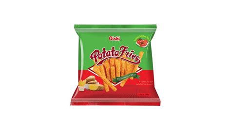 Oishi Potato Fries Ketchup Flavor 50g Delivery In The Philippines