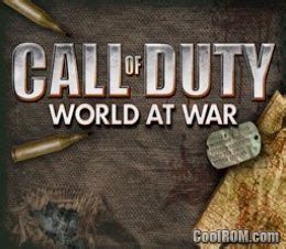 Call of Duty - World at War ROM Download for Nintendo DS / NDS ...